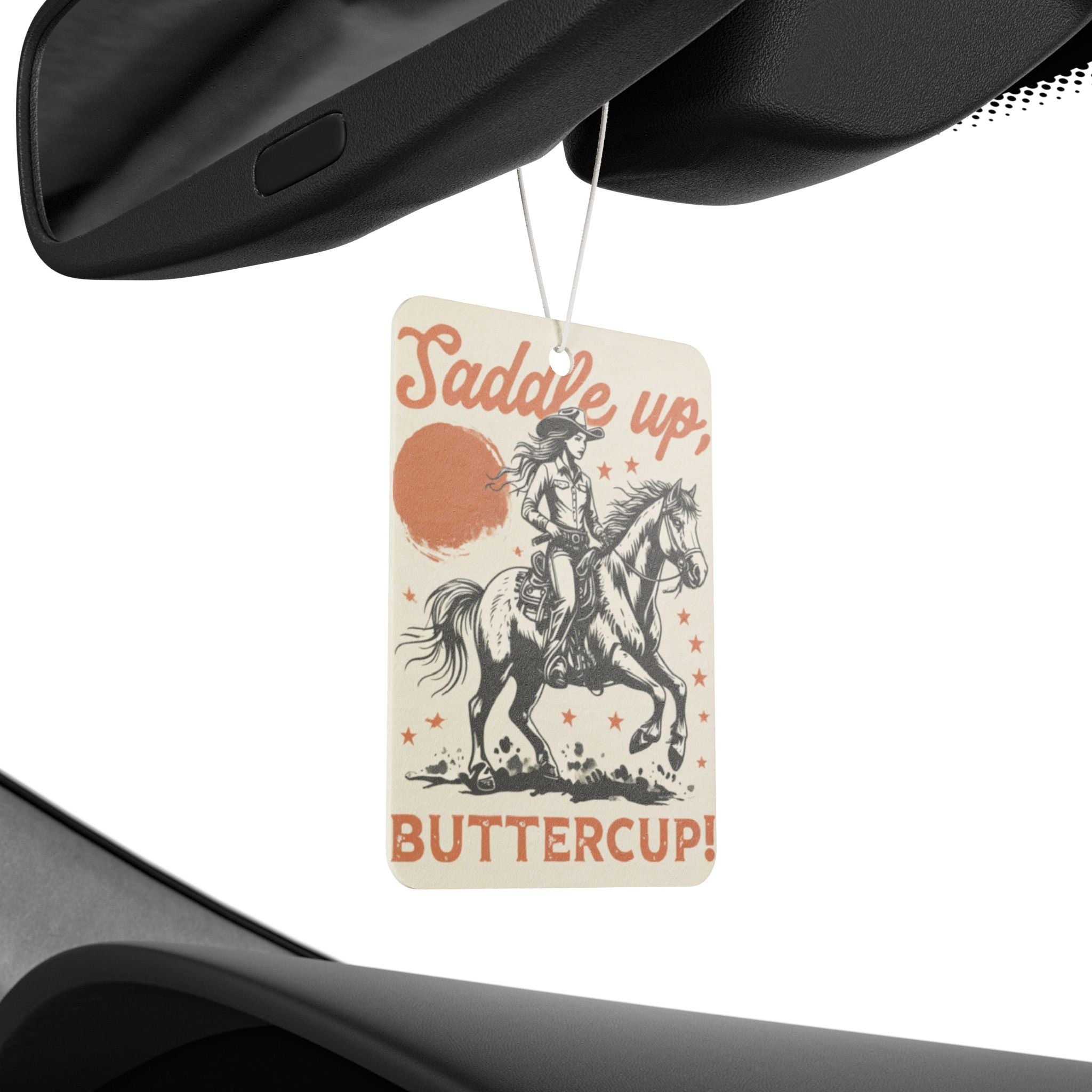 Saddle Up Buttercup Car Air Freshener