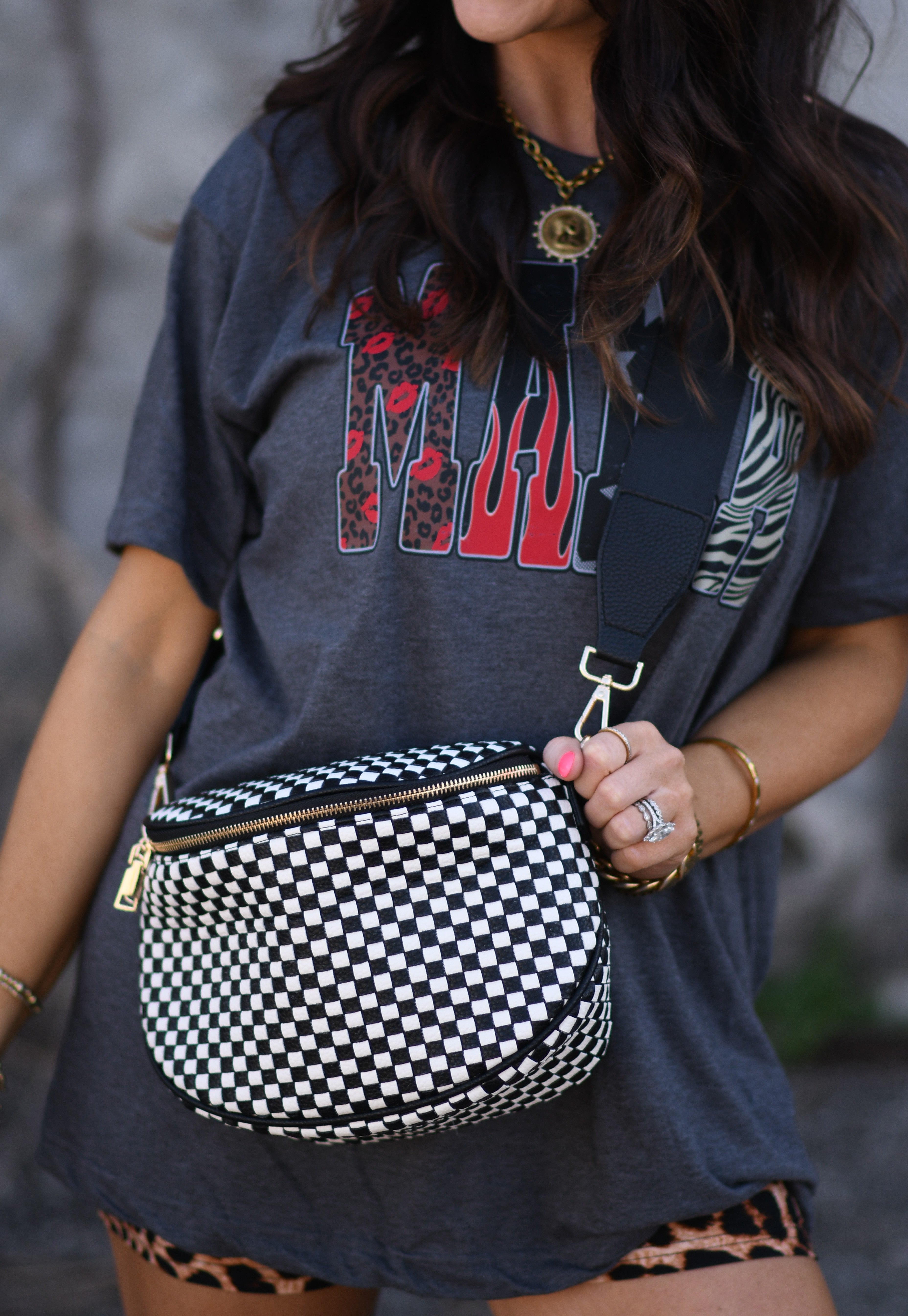 Woven Checkered Crossbody Bag *Pre Order* 22 Colors
