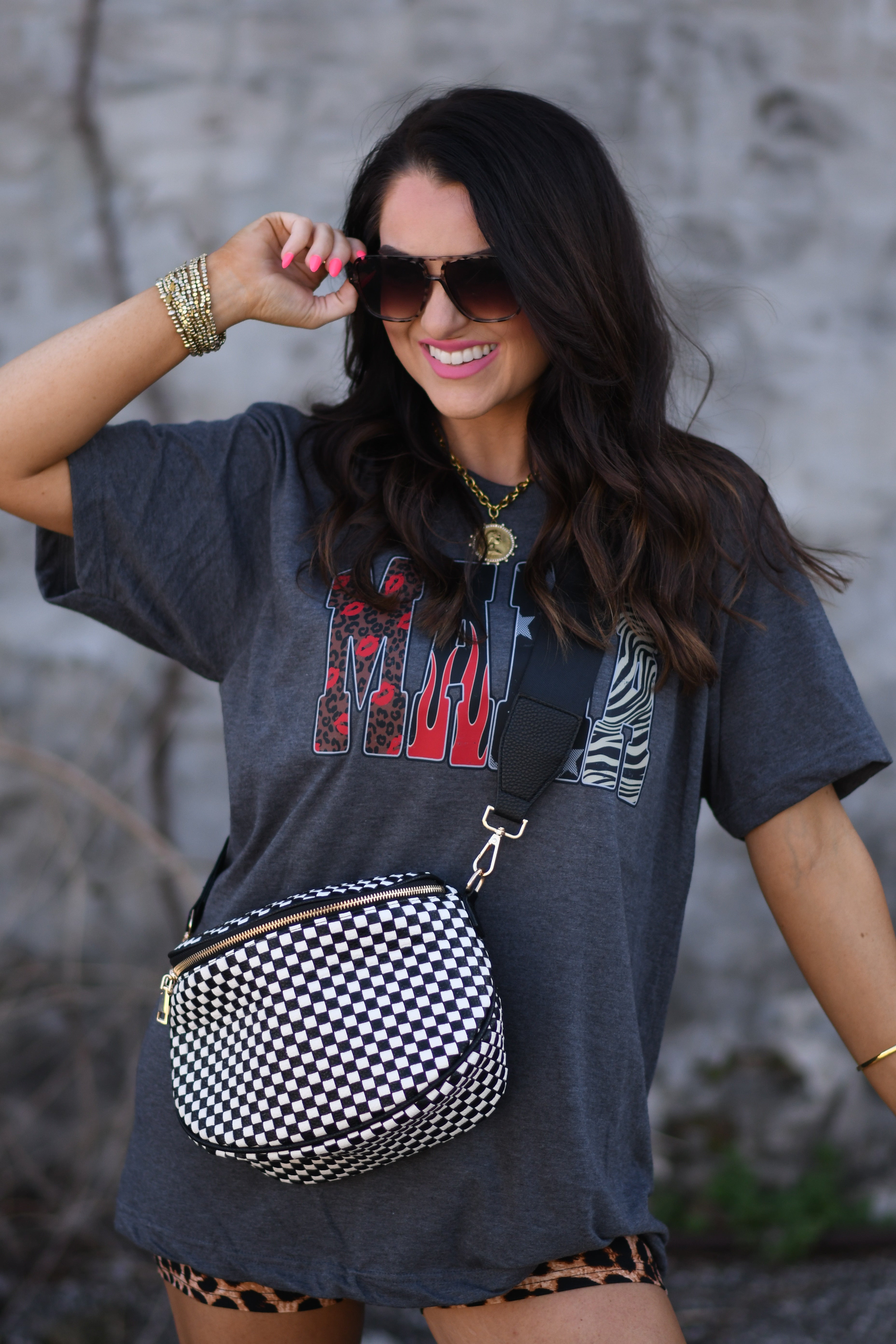 Woven Checkered Crossbody Bag *Pre Order* 22 Colors