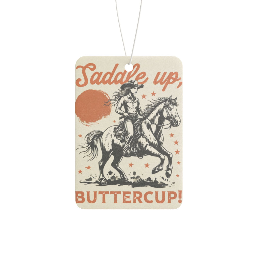 Saddle Up Buttercup Car Air Freshener