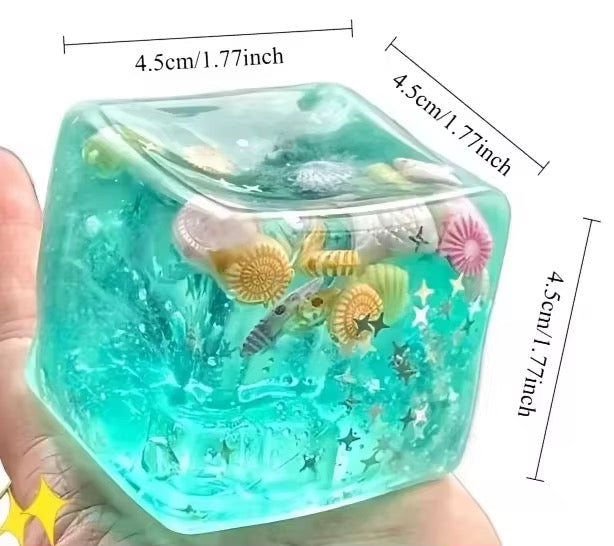 Under The Sea Cube Squishy *READY TO SHIP*