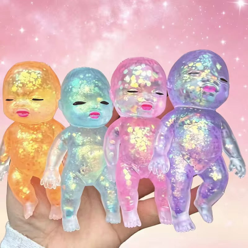 Glitter Baby Squishy *READY TO SHIP*